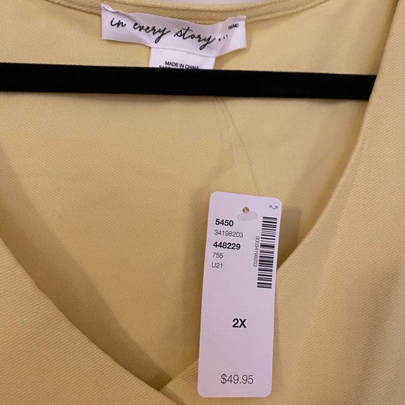 In Every Story Yellow Button Shirt - Picture 4 of 6